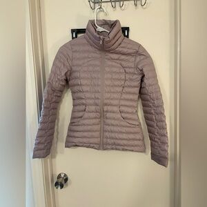 lululemon athletica Light Purple Puffer Jacket size 2 pack it down puffer